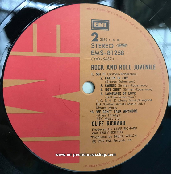 Cliff Richard - Rock 'N' Roll Juvenile