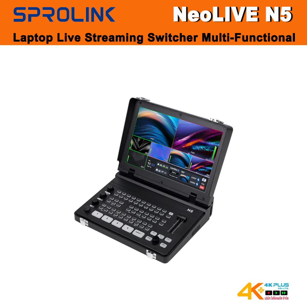 SPROLINK NeoLIVE N5 10.1" Laptop Live Streaming Switcher ประกันศูนย์ 1 ปี