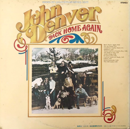 John Denver - Back Home Again