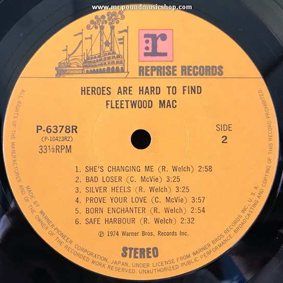 Fleetwood Mac - Heroes Are Hard To Find