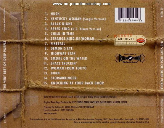 Deep Purple - The Very Best of Deep Purple