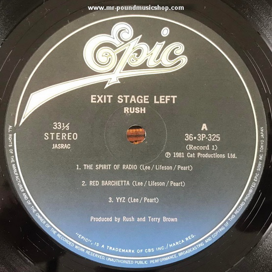 Rush - Exit...Stage Left