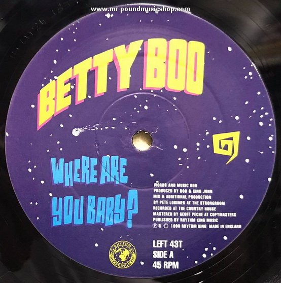 Betty Boo - Where Are You Baby?