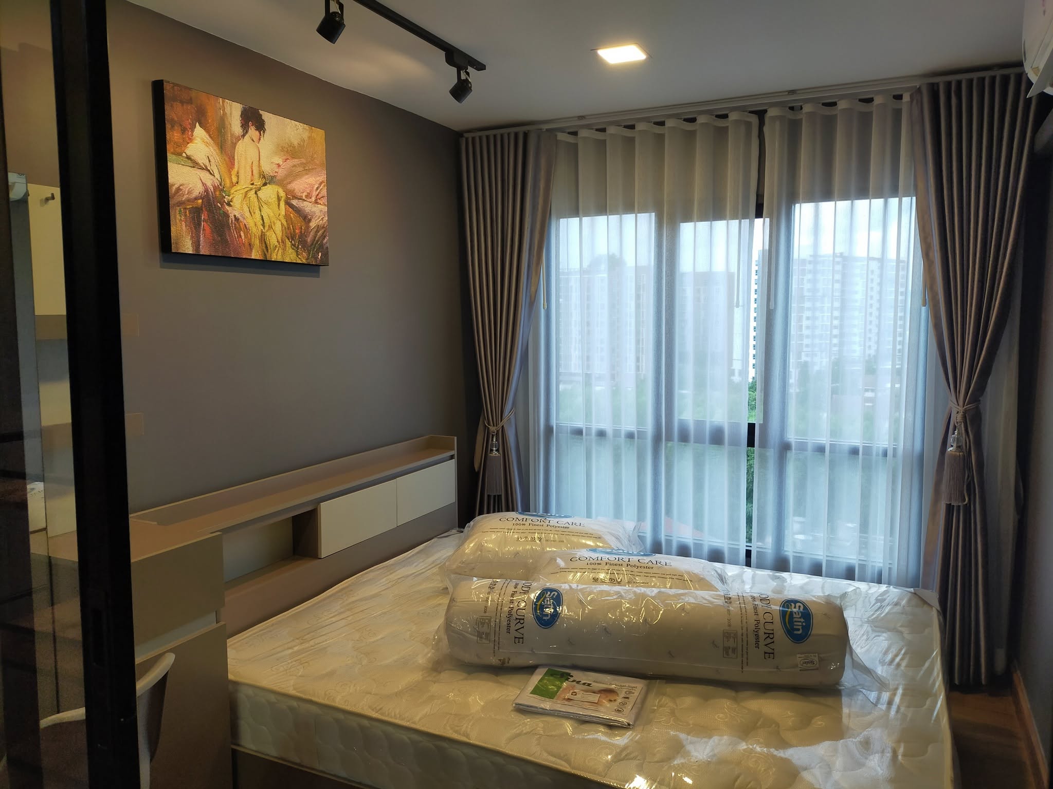 🏢 ให้เช่าคอนโด รีเจ้นท์ โฮม 18 แจ้งวัฒนะ-หลักสี่ (Regent Home 18 Changwattana-Laksi)| ห้องกั้นสัดส่วน เฟอร์ครบ