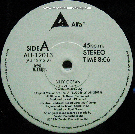 Billy Ocean - Loverboy