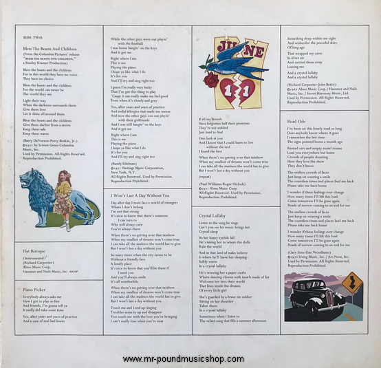 Carpenters - A Song For You