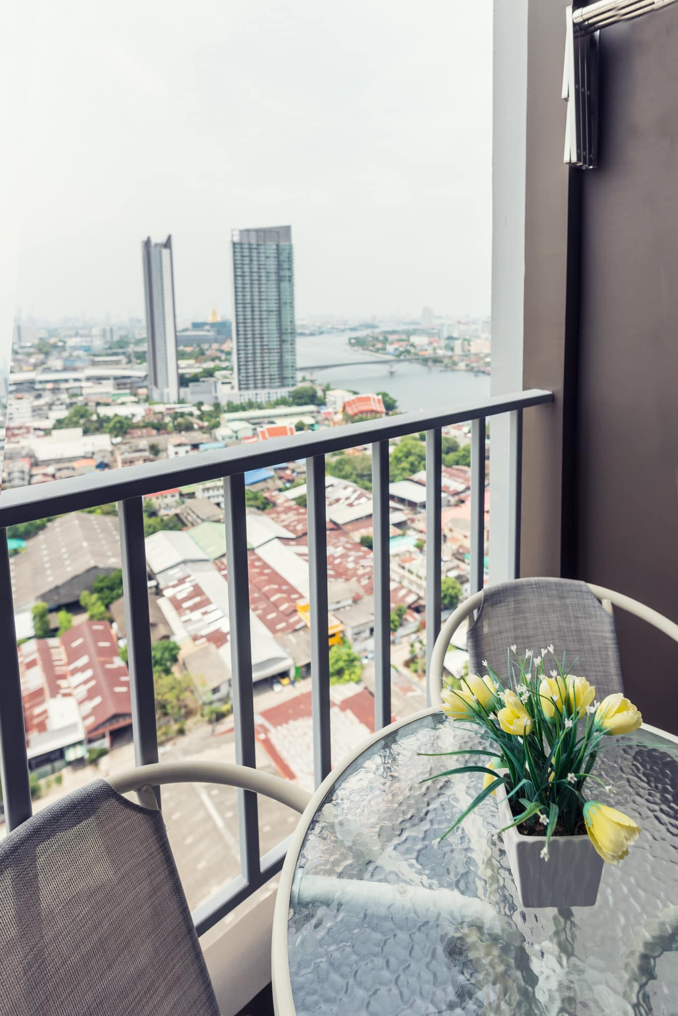 ให้เช่าคอนโด แชปเตอร์วัน ชายน์ บางโพ (Chapter One Shine Bangpo) ชั้น 27 ทิศใต้ ห้องมุม Private ส่วนกลางเพียบ