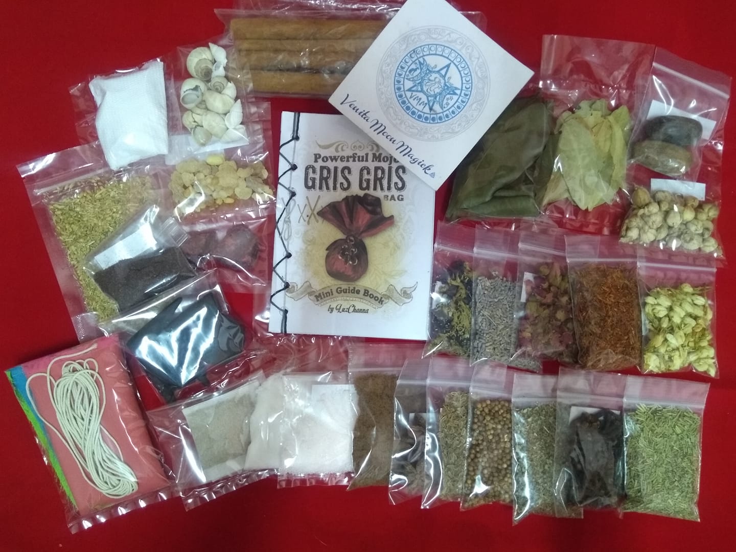 Powerful Mojo Gris Gris Bag Set ชุดคิทสำหรับทำถุงโมโจ