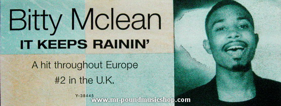 Bitty Mclean - It Keeps Rainin'