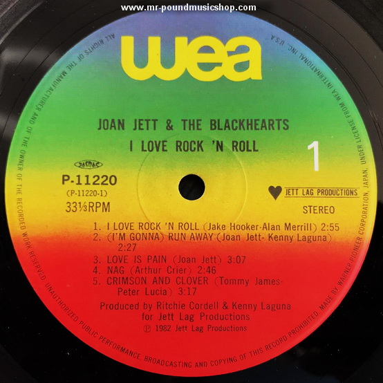 Joan Jett & The Blackhearts - I Love Rock 'N Roll