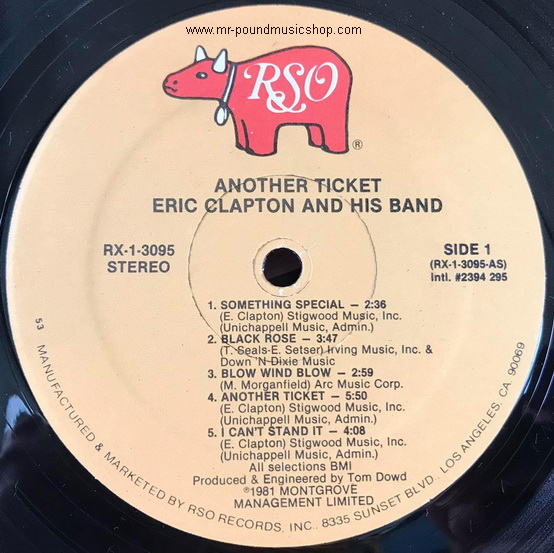 Eric Clapton - Another Ticket