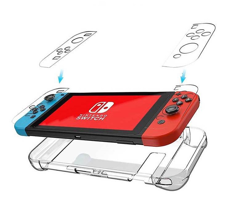 Akitomo เคสใสแข็ง Nintendo Switch V.1 V.2 AKSW-106