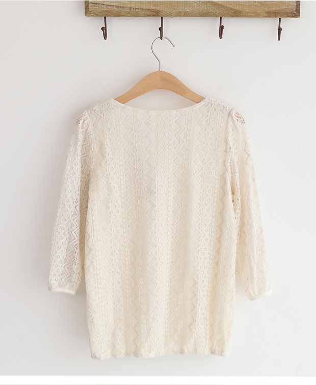 เสื้อลูกไม้แฟชั่น สไตล์เกาหลี แบรนด์ R.JSTORY ชุดน่ารัก คู่กับคนน่ารัก ASIA STREET FASHION