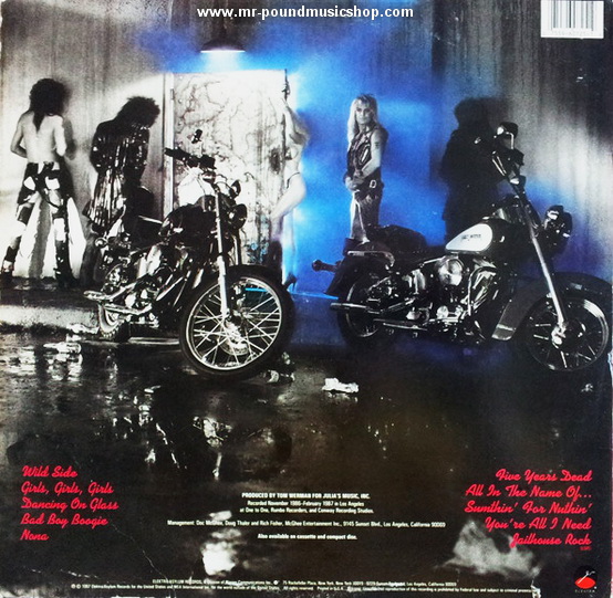 Motley Crue - Girls, Girls, Girls