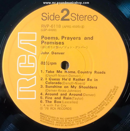 John Denver - Poems, Prayers & Promises