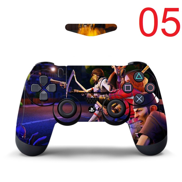 สติ๊กเกอร์จอย PS4 ลาย Fortnite