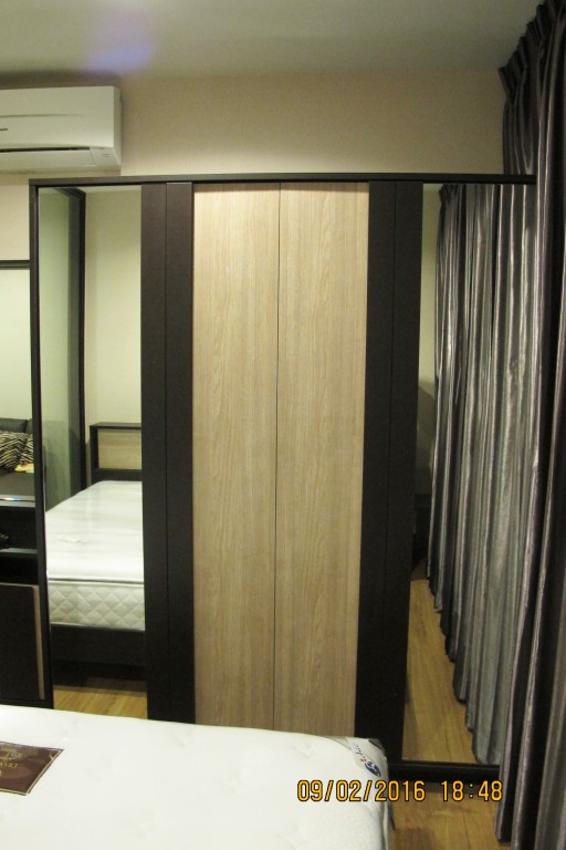 ให้เช่าคอนโดเดอะ ทรี อินเตอร์เชนจ์ (The Tree Interchange) 1 ห้องนอน ขนาด 36 ตร.ม. ชั้น 18 ทิศใต้ วิวแม่น้ำ