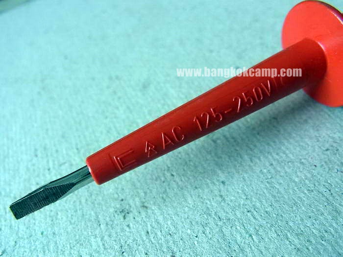 ไขควงลองไฟ ไขควงเช็คไฟ Made in Germany. ดี+ถูก.ใหม่ แท้