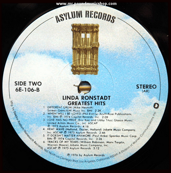 Linda Ronstadt - Greatest Hits