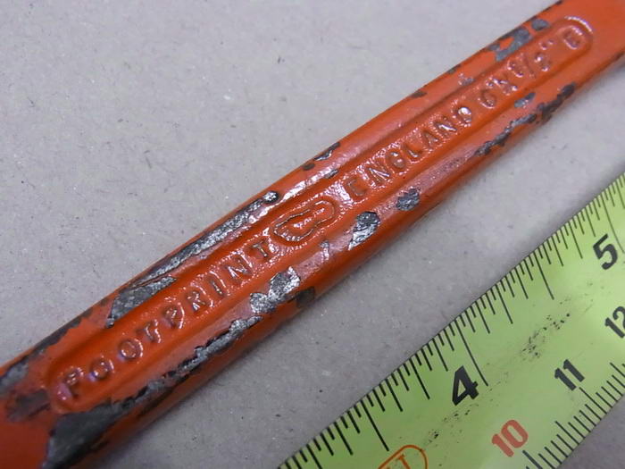 เหล็กสกัด FootPrint Made in England ใหม่ แท้