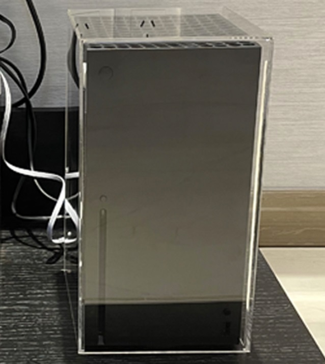 กล่องอะคลิลิคใสครอบเครื่องเกม XboxSeriesX (หนา3มิล)