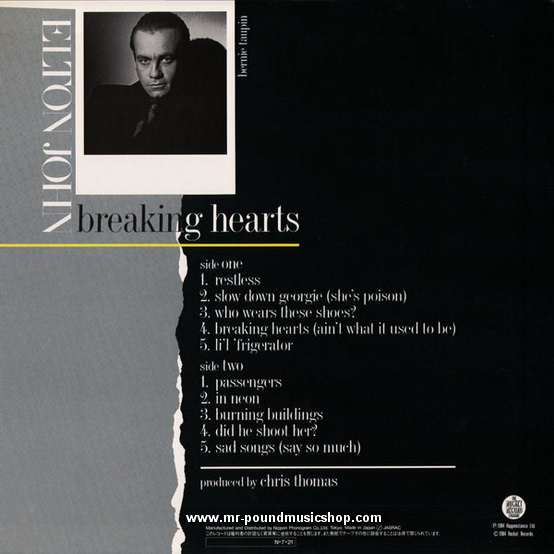 Elton John - Breaking Hearts