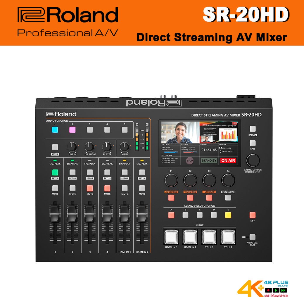 Roland SR-20HD Direct Streaming AV Mixer