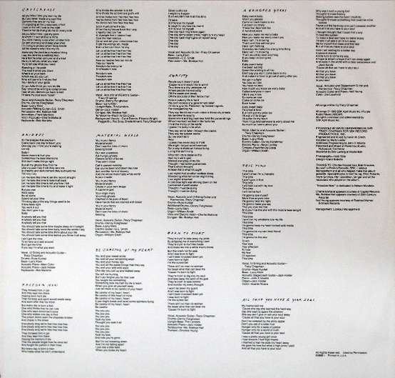 Tracy Chapman - Crossroads