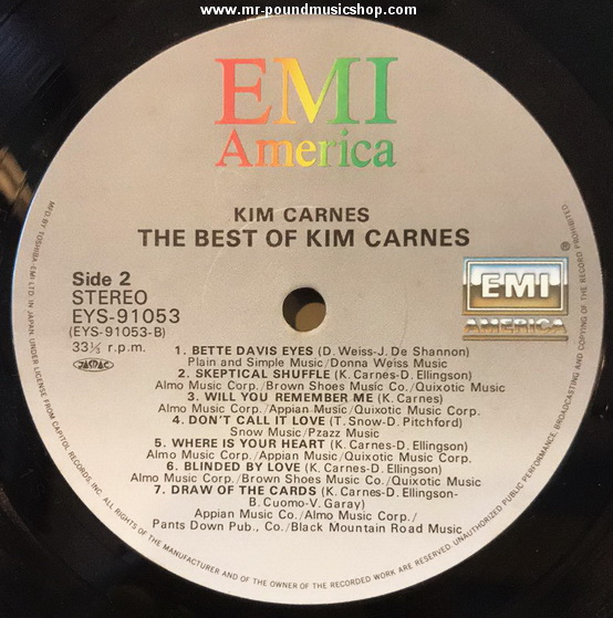 Kim Carnes - The Best of Kim Carnes