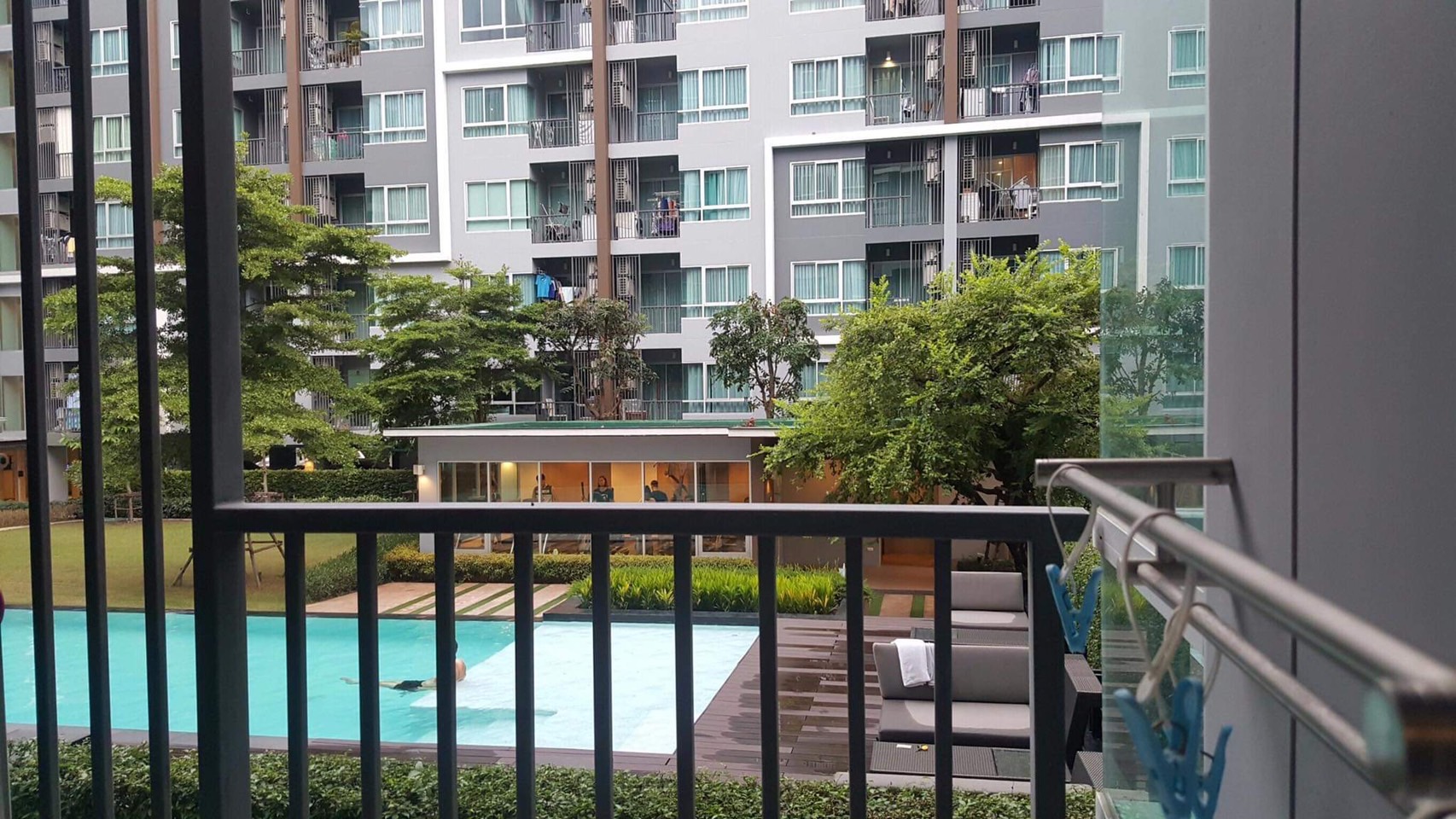 ปล่อยเช่าคอนโด Hallmark Chaengwattana (ฮอลล์มาร์ค แจ้งวัฒนะ ) 1 ห้องนอน 1 ห้องน้ำ 1 ห้องนั่งเล่น เป็นครัวเปิด มีระเบียง