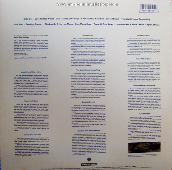 Everything But The Girl - Idlewild