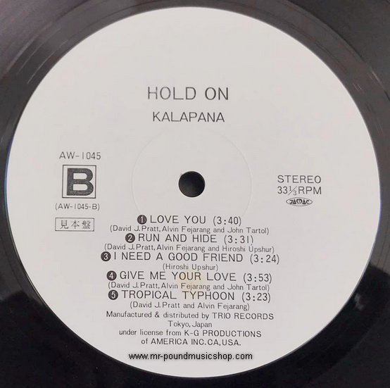 Kalapana - Hold On