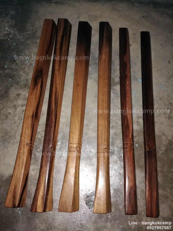 ไม้คมแฝก ไม้ประดู่ดำ (NO.1-6)