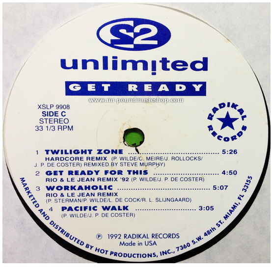 2 Unlimited - Get Ready (Limited Edition Double Album)