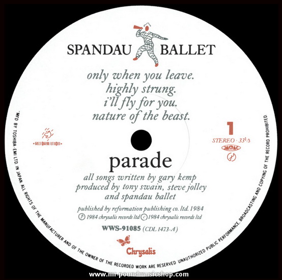 Spandau Ballet - Parade