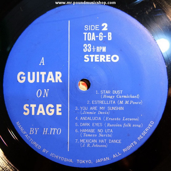 Hideo Ito - A Guitar On Stage