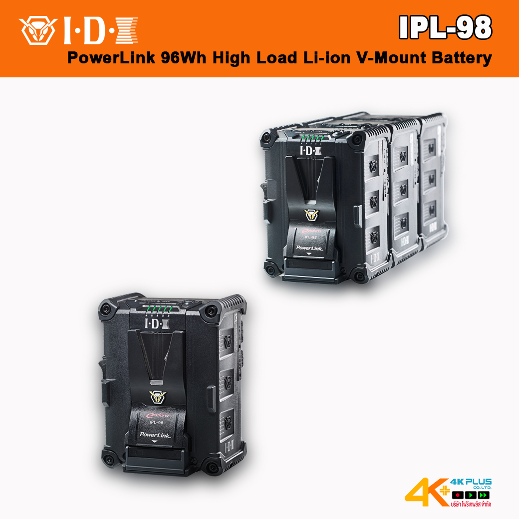 IDX IPL-98 PowerLink 96Wh High Load Li-ion V-Mount Battery