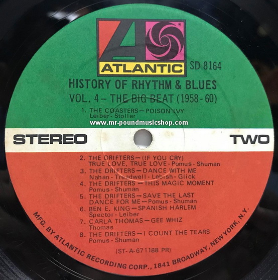 Various Artists - History Of Rhythm & Blues - Volume 4: The Big Beat 1958-60