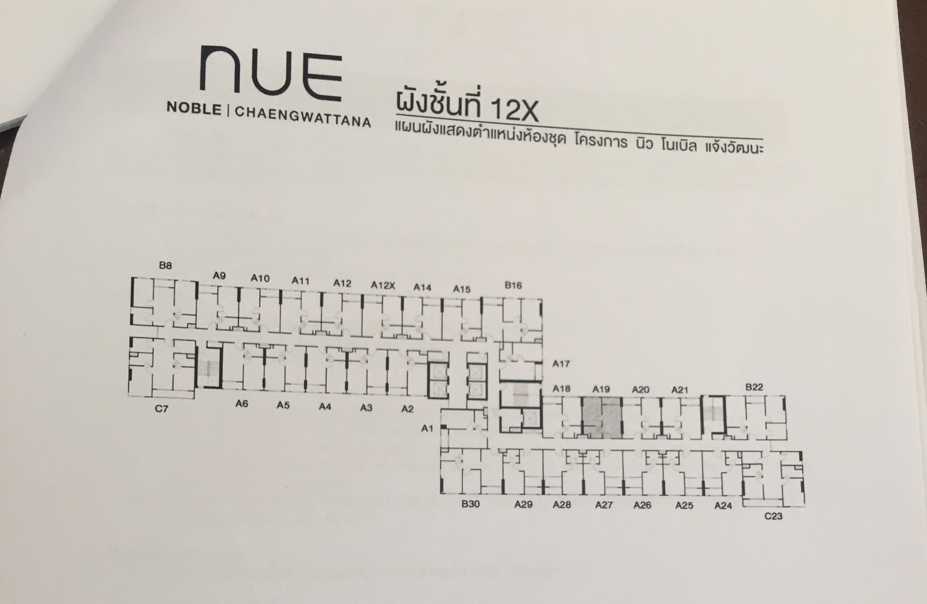 ขายดาวน์คอนโด Nue Noble Chaengwattana (นิว โนเบิล แจ้งวัฒนะ) ขายดาวน์นิวโนเบิลแจ้งวัฒนะ ใกล้รถไฟฟ้าสายสีชมพู