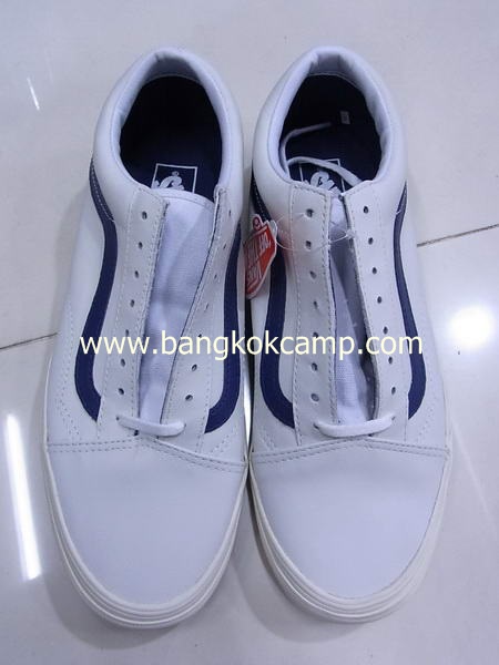 รองเท้า VANS old skools แนววินเทจ หนังแท้