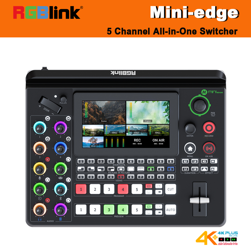 RGBlink Mini-edge 5 Channel All-in-One Switcher *** สินค้าตกรุ่นแล้ว