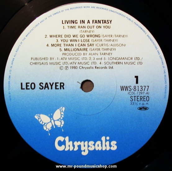 Leo Sayer - Living in A Fantasy