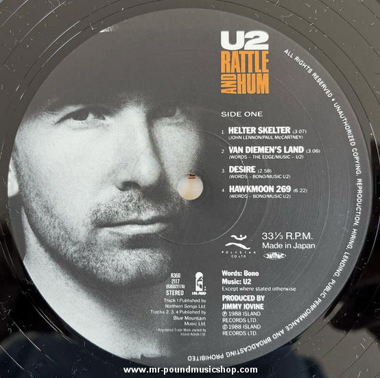 U2 - Rattle And Hum