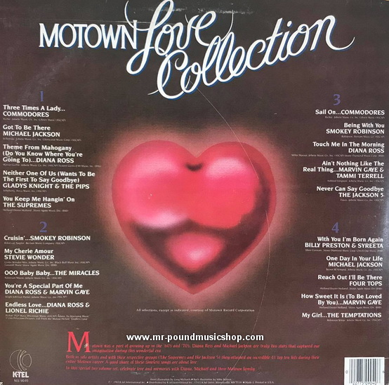 Various Artists - Motown Love Collection
