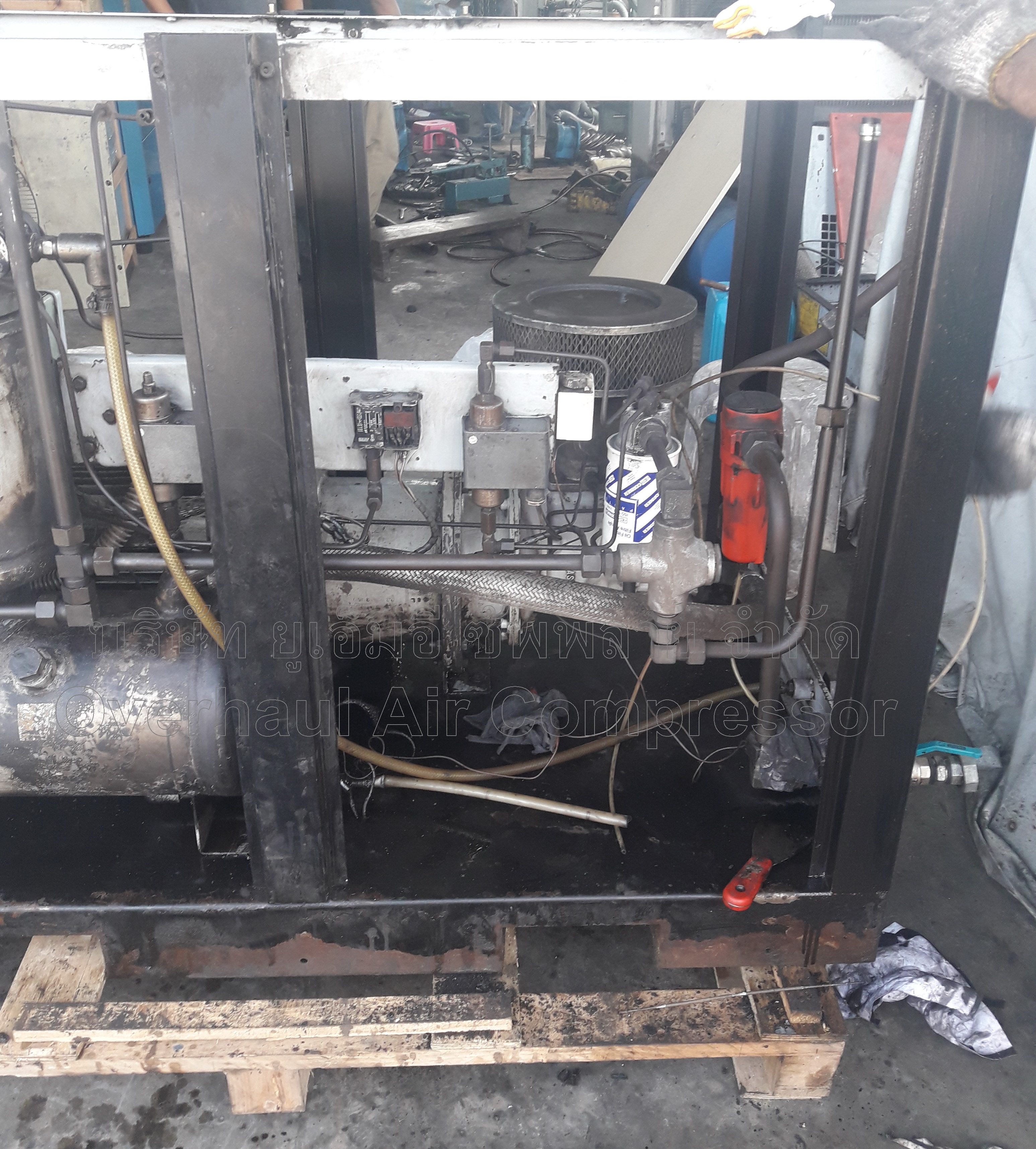 Overhaul Screw Air Compressor (ELGI)