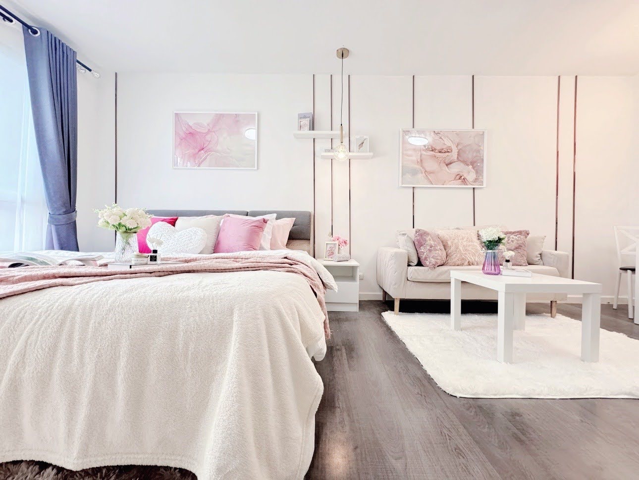 ให้เช่า Dcondo Abac Bangna ห้องสตูดิโอ 1 ห้องน้ำ ขนาด 30 ตรม แต่งสวยตรงปก พร้อมเข้าอยู่ สัญญา 1 ปีขึ้นไป