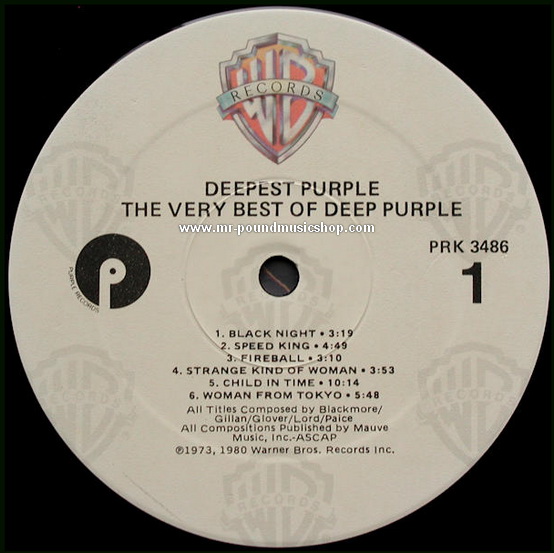 Deep Purple - Deepest Purple : The Very Best of Deep Purple