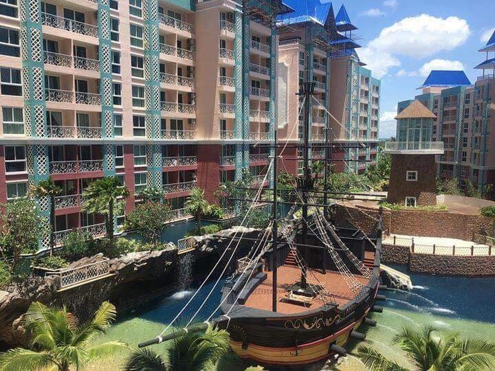 ขายขาดทุนคอนโดวิวทะเลโครงการ Grande Caribbean Condo Resort Pattaya คอนโด แกรนด์ แคริบเบียน รีสอร์ท พัทยาใต้ 1 ห้องนอน 1 ห้องน้ำ 1 ห้องรับแขก ขนาด 36.57 ตรม