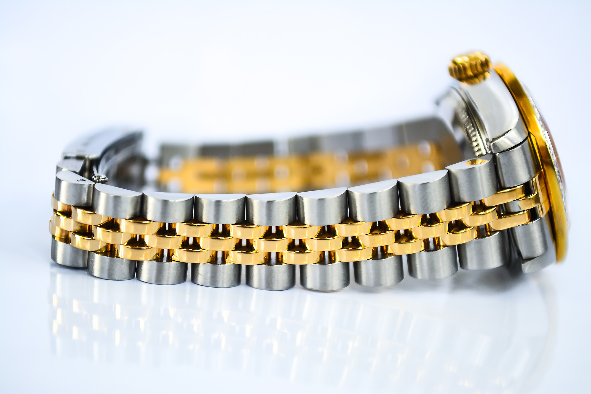 Rolex Date-just Ladysize หน้าปิระมิด เลขโรมัน(Sold)