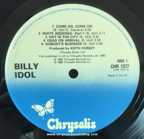 Billy Idol - Billy Idol